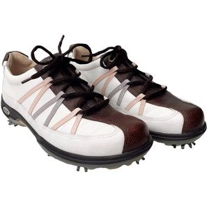 ECCO Golf Shoes Cleats Spikes Retro Design